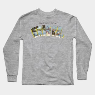 Greetings from Erie Pennsylvania Long Sleeve T-Shirt